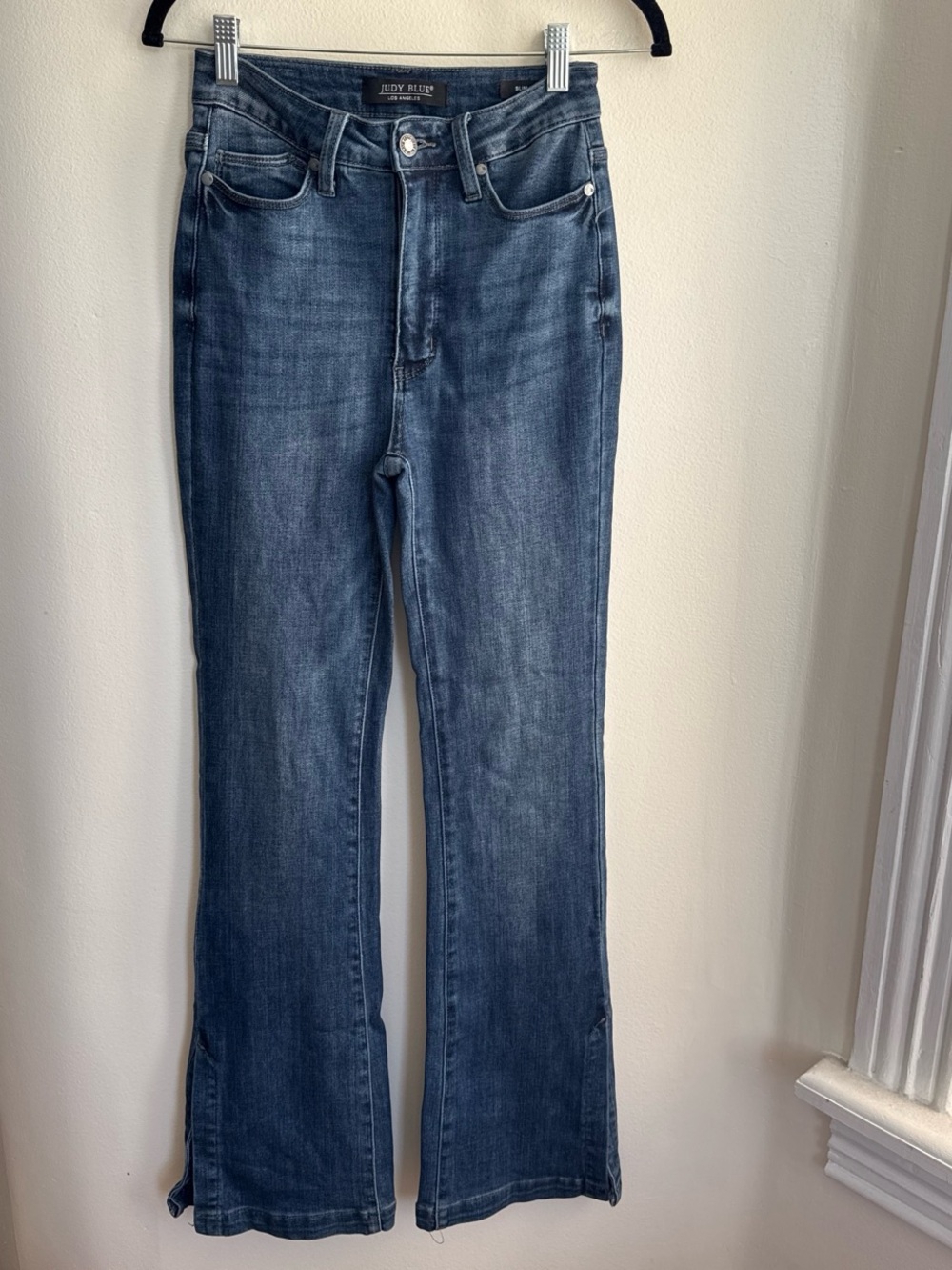 Judy Blue Slim Boot High-Rise Bootcut Jeans - Dark Blue